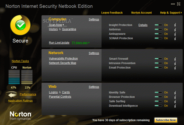 Norton Internet Security Netbook Edition 2010