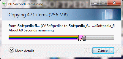 Nyan Cat Progress Bar