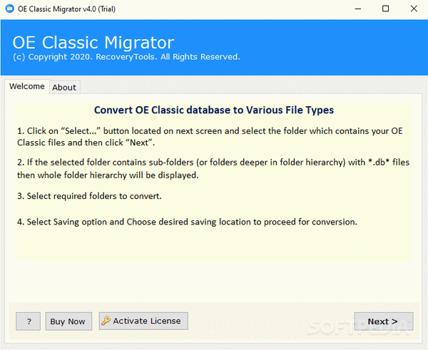 OE Classic Converter Wizard