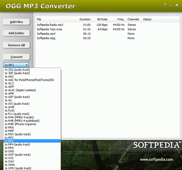 OGG MP3 Converter