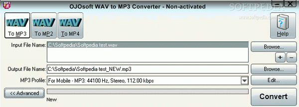 OJOsoft WAV to MP3 Converter