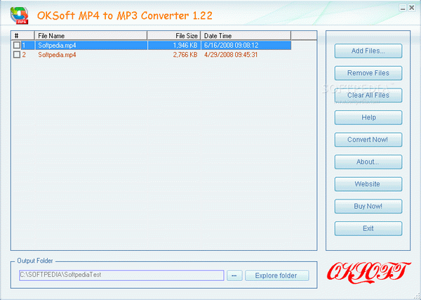 OKSoft MP4 to MP3 Converter