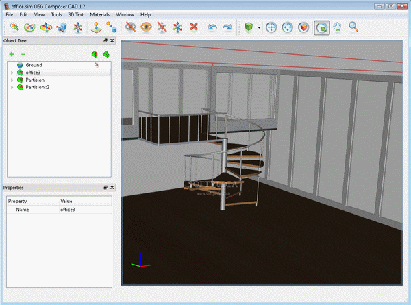 OSG Composer CAD