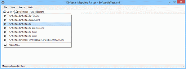 Obfuscar Mapping Parser
