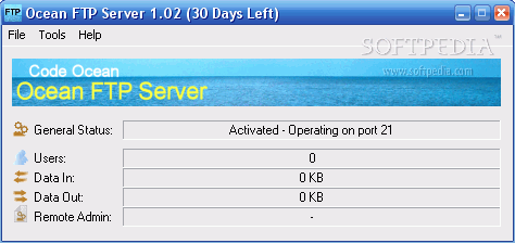 Ocean FTP Server