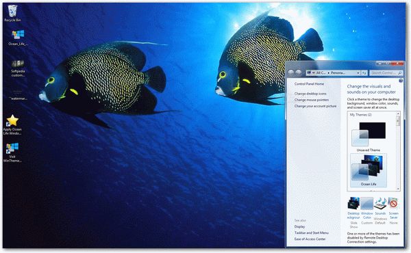 Ocean Life Windows Theme