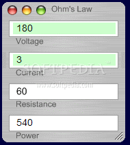 Ohm's Law Calculator