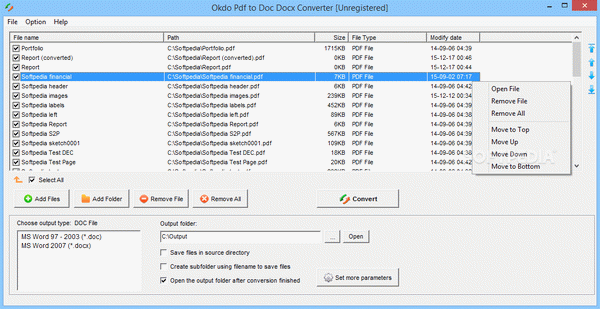 Okdo Pdf to Doc Docx Converter