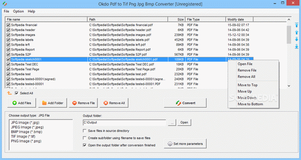 Okdo Pdf to Tif Png Jpg Bmp Converter