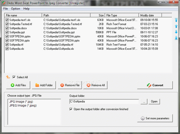 Okdo Word Excel PowerPoint to Jpeg Converter