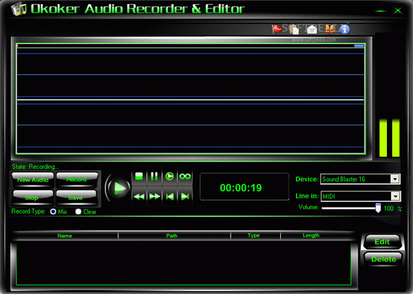 Okoker Audio Recorder & Editor