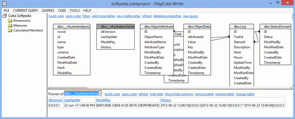 OlapCube Writer