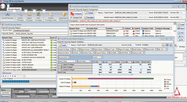 Omega DB Security Reporter