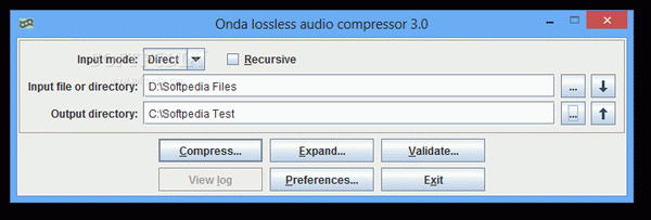 Onda lossless audio compressor