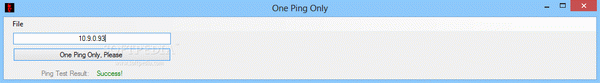 One Ping Only