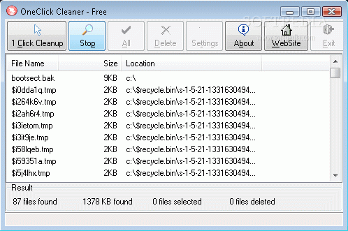 OneClick Cleaner