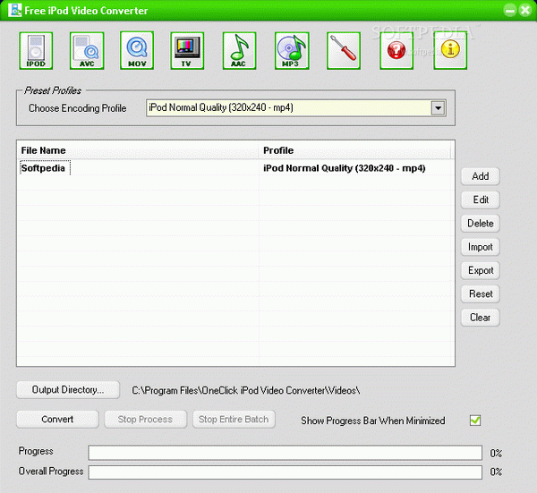 OneClick iPod Video Converter