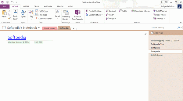 Onetastic for Microsoft OneNote