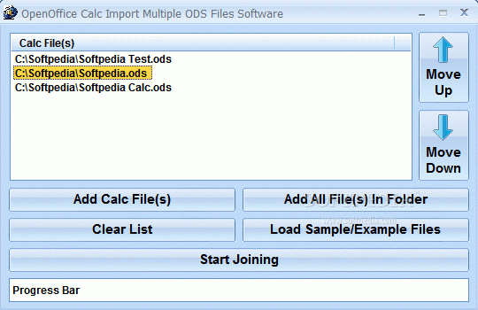 OpenOffice Calc Import Multiple ODS Files Software