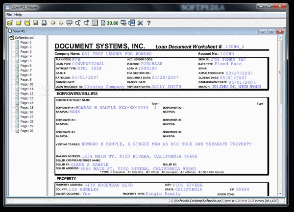 OpenPCL Viewer