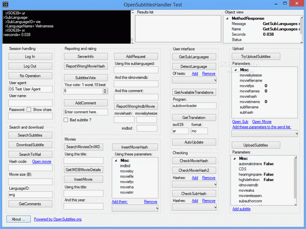 OpenSubtitlesHandler