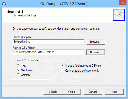 OraDump to CSV