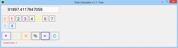 Oval Calculator