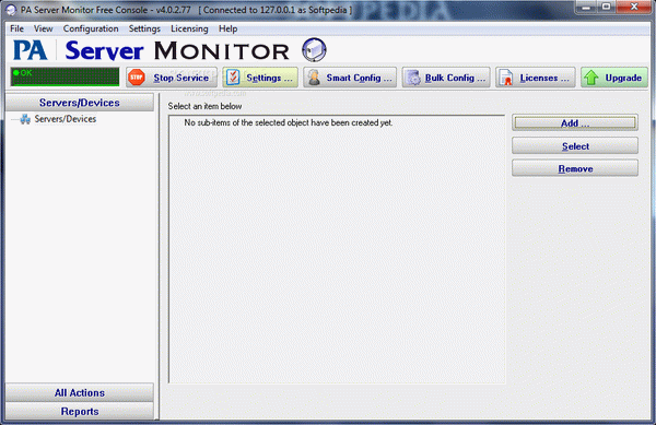 PA Server Monitor Free