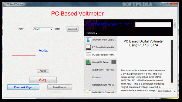PC Based Voltmeter