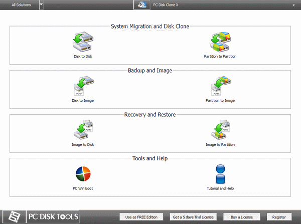 PC Disk Clone X