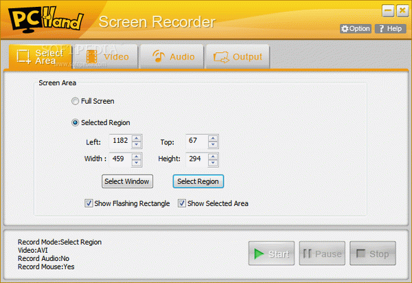 PCHand Screen Recorder