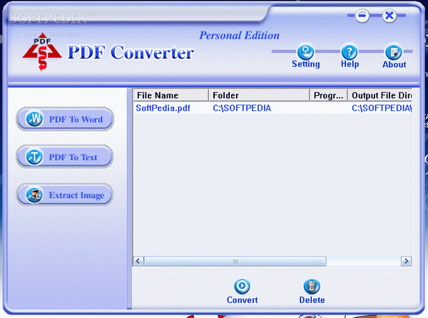 PDF Converter Personal Edition