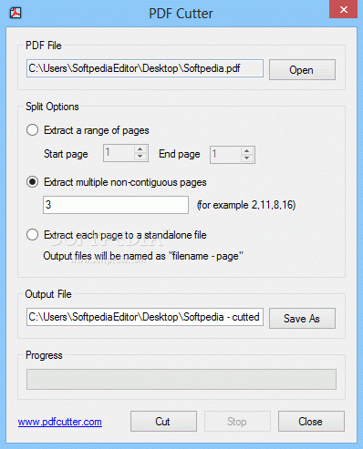 PDF Cutter