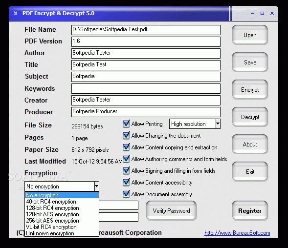 PDF Encrypt & Decrypt