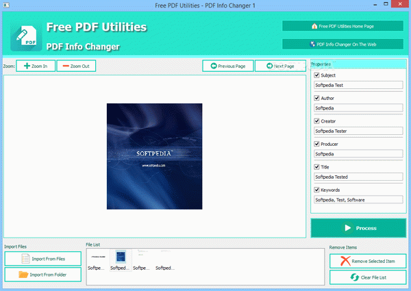 PDF Info Changer