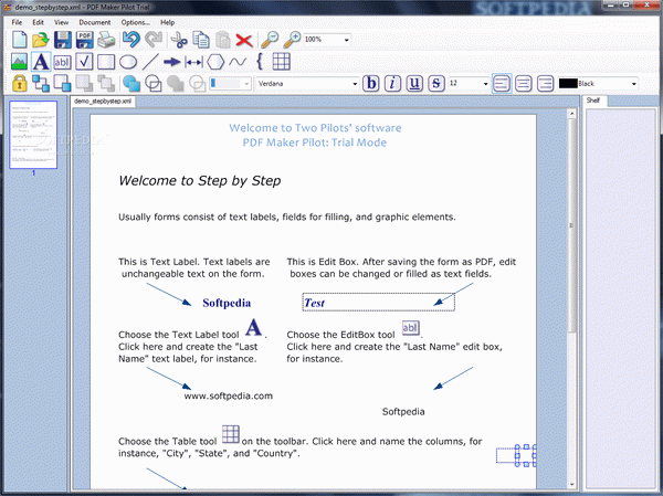 PDF Maker Pilot