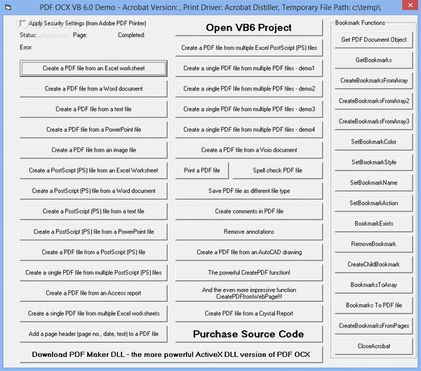 PDF OCX