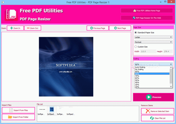 PDF Page Resizer