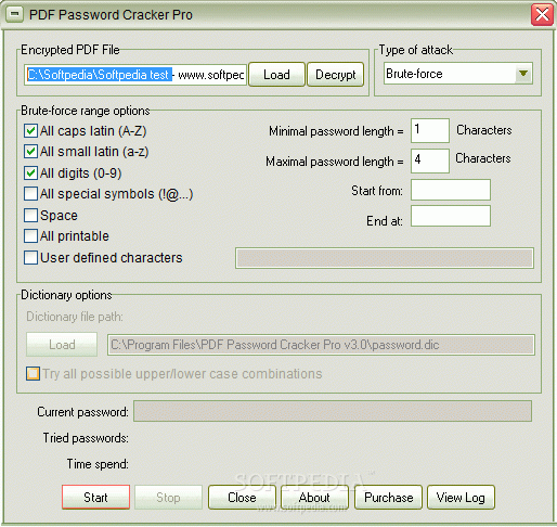 PDF Password Cracker Pro