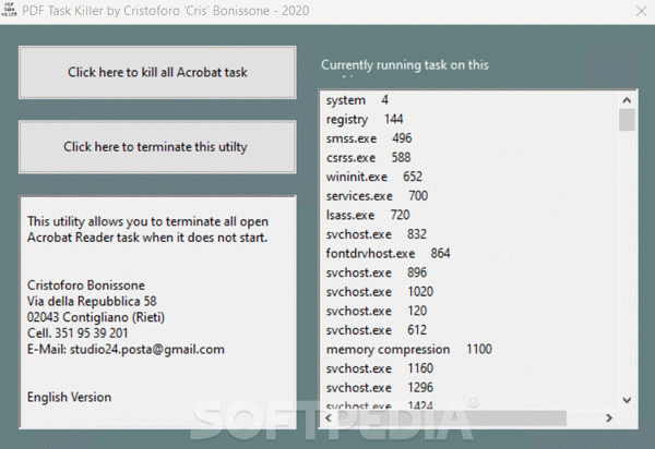 PDF Task Killer