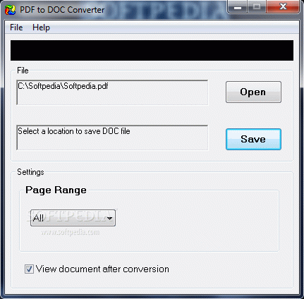 PDF2DOC Converter