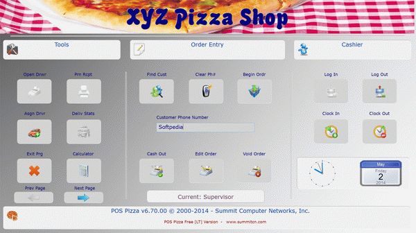 POS Pizza LT