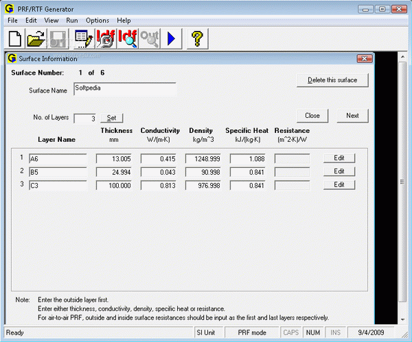 PRF/RTF Generator