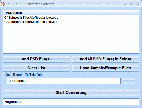 PSD To PDF Converter Software