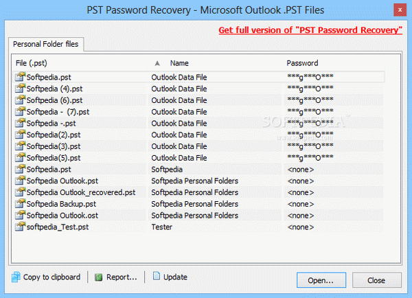 PST Password Recovery