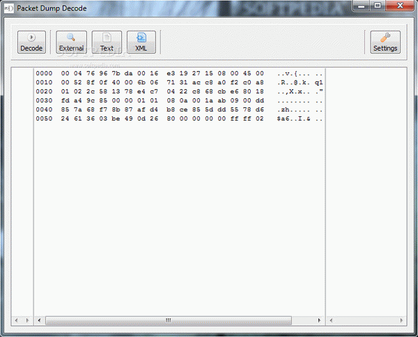 Packet Dump Decode