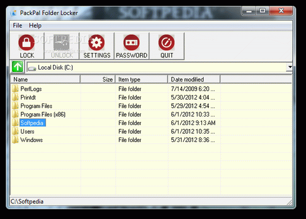 PackPal Folder Locker