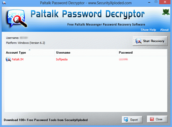 PaltalkPasswordDecryptor