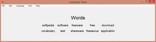 Vocabulary Tester