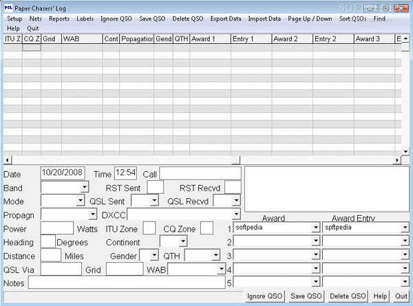 Paper Chasers' Log